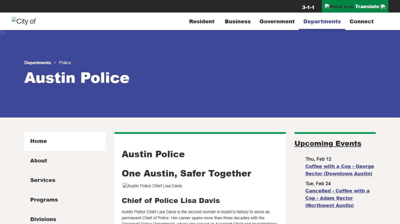 Police AustinTexas.gov